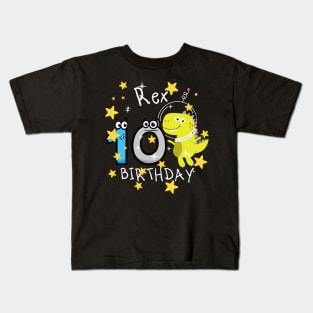 It's My 10th Birthday This Boy Is Now 10 Years Old Kids T-Shirt